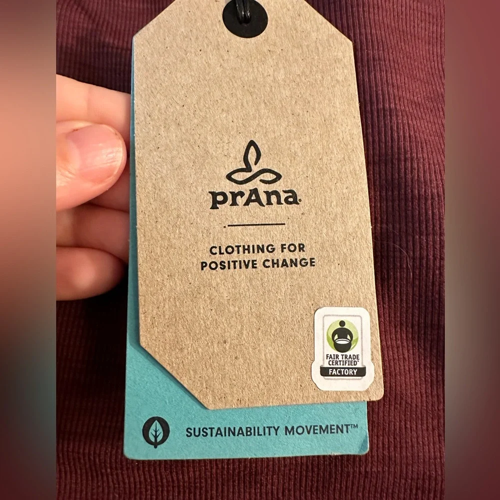 NWT- PRANA- Becksa™ Bralette- Heathered Maroon-‎ XL - Picture 9 of 16